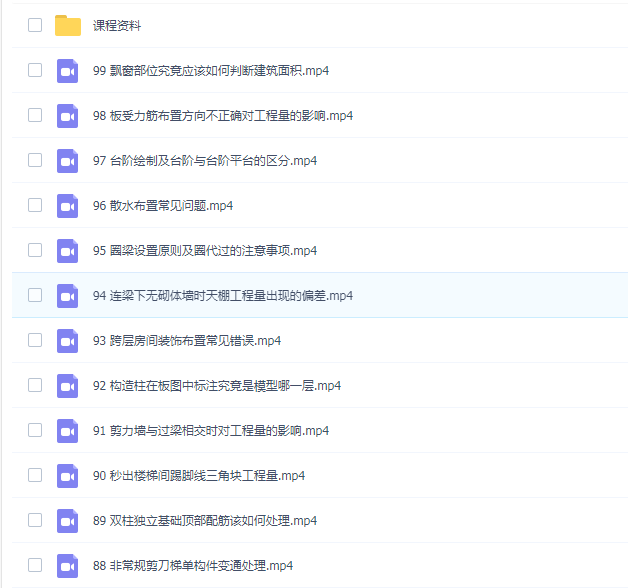 精准算量—必掌握的百余高频问题