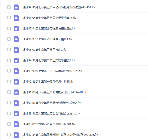 工程试验检测助理工程师考试道路工程辅导视频课件