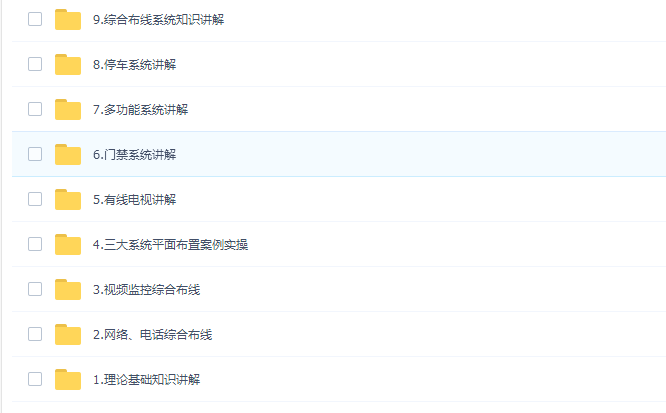 12小时快速掌握弱电智能化算量组价技巧(识图+工程量+清单+组价调价)
