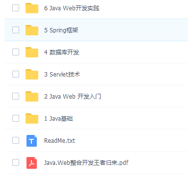 微专业 Java web开发:聚焦Java开发工程师必知必会的知识技能(完结)