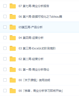 三节课《互联网商业分析师实战修炼》
