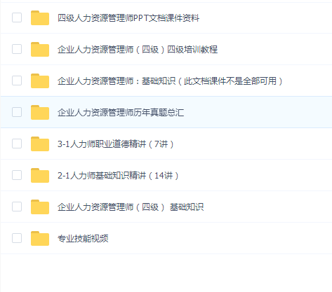 四级人力资源管理师课件