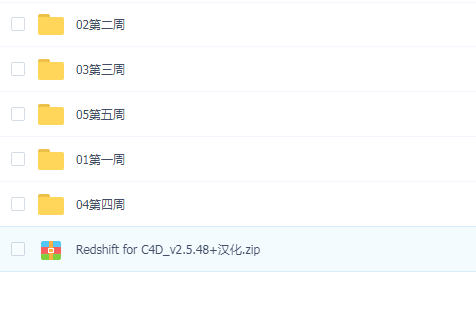 Redshift for c4d商业渲染教程(原价1280)