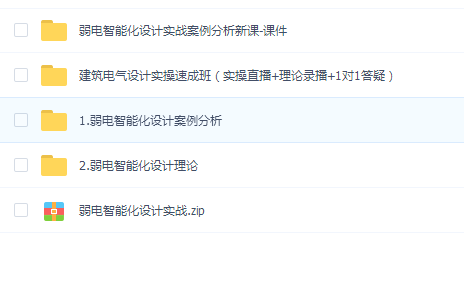 弱电智能化设计实战案例分析(综合布线、有线电视、通信系统、楼宇自控、安全防范、广播系统)