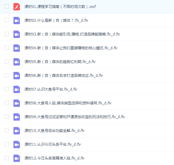 网易云新媒体营销自媒体运营入门到精通