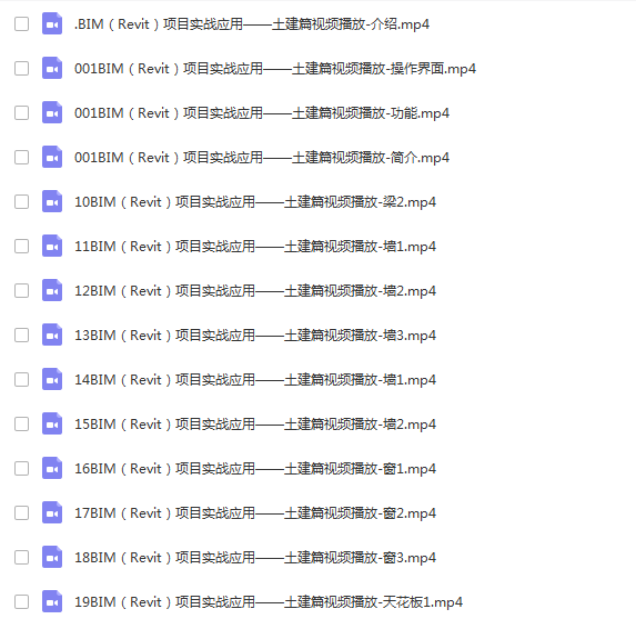 BIM(Revit)项目实战—建筑结构篇