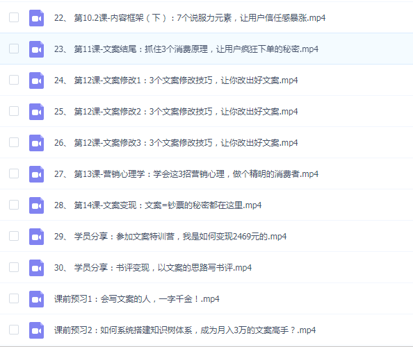 30天 手把手教你成为顶尖文案高手(完结)
