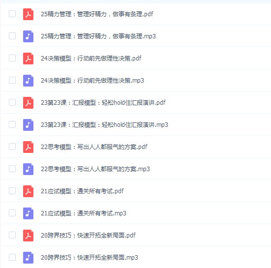 快速成为解决问题的高手【完结】
