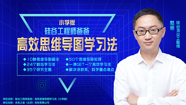 硅谷工程师爸爸:高效思维导图学习法