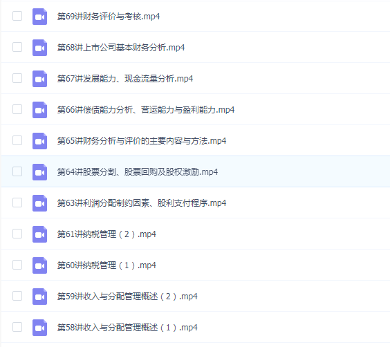 2019年的闫华红的财务管理的课件
