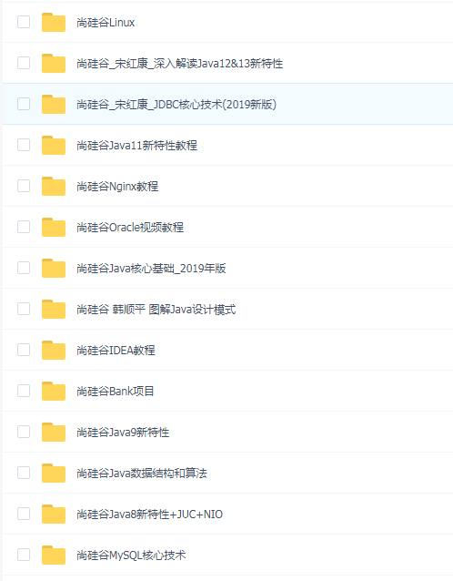 尚硅谷全套JAVA教程--基础阶段