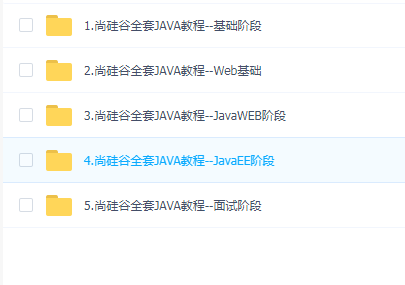 尚硅谷Java全套教程