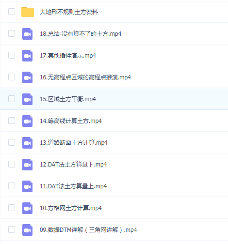 大地形不规则土方 --工程量精算(建筑课堂)
