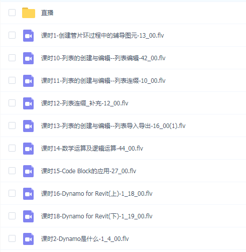 BIM Revit培训之Dynamo可视参数化建模教程(桥梁建模隧道建模路桥BIM培训)