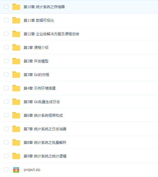 基于Golang协程实现流量统计系统