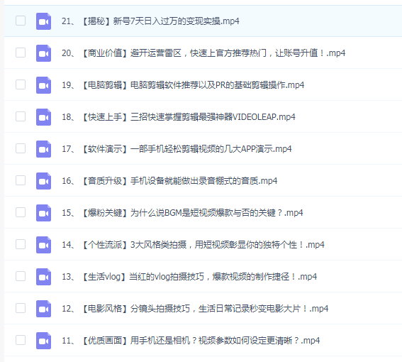 短视频赚钱实操课,给你6把通关钥匙,一个人0基础也能做出百万播放量