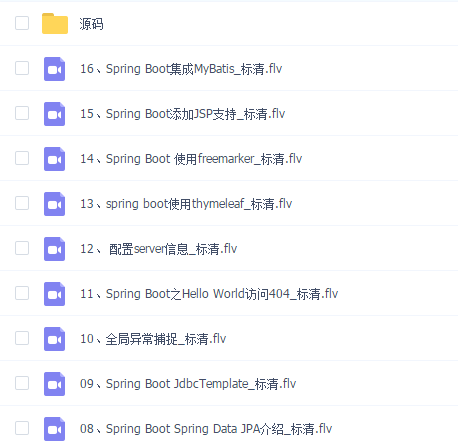 SpringBoot入门到精通