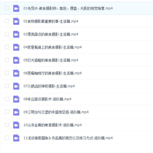 美食摄影师:配色、摆盘、光影的视觉飨宴在线版
