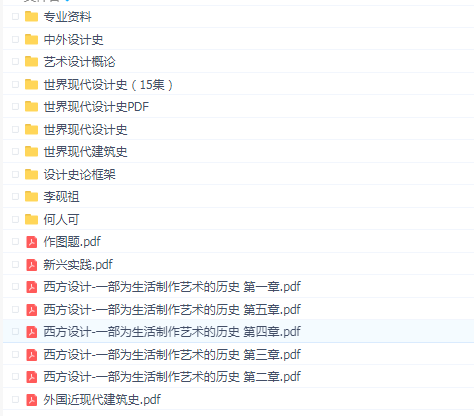 设计史论合集