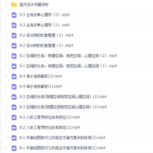 Rs·室内设计-系统设计高级班「软装-方案优化-预算-思维-谈单」课程