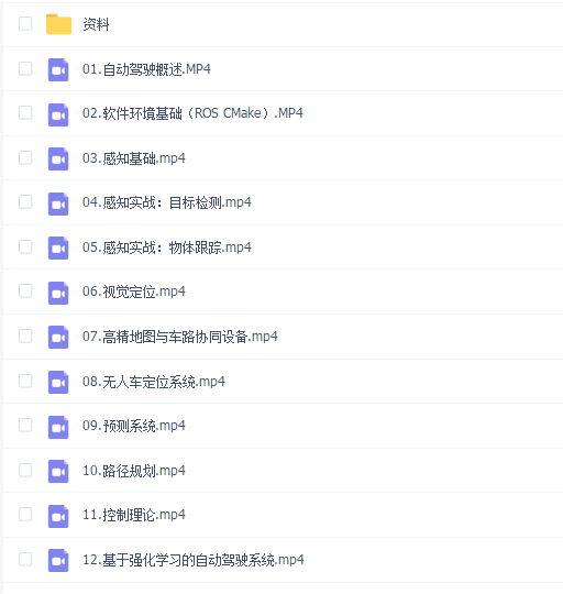 七月在线 2019 无人驾驶实战