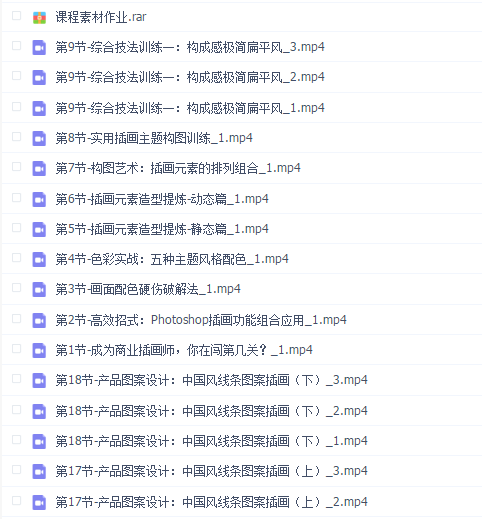 嘎罗·实用商业插画3期【已完结】