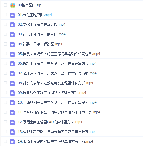 园林绿化工程基础