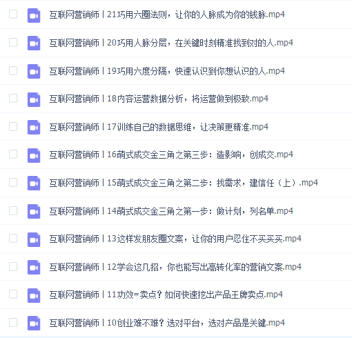 青创繁星·微创业全能训练营认证班