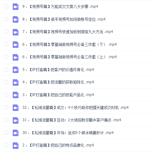 社群变现陪跑计划【完结】