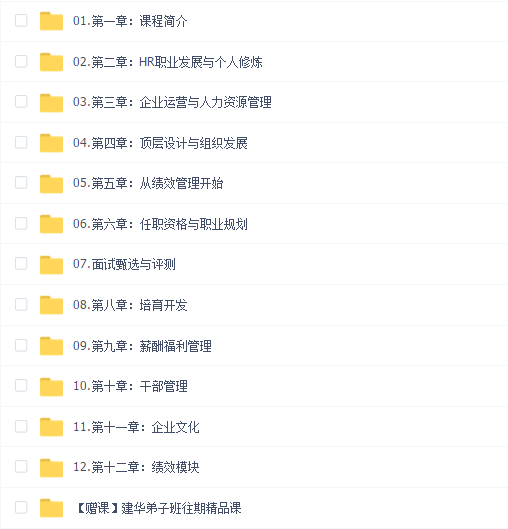 《HR专家训练营》成为HR专家的必修课