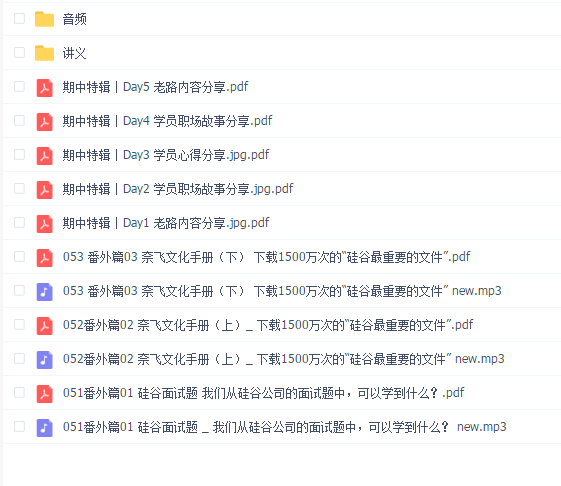 用得上职业发展课老路第二季【50个源自硅谷的工作方法论】