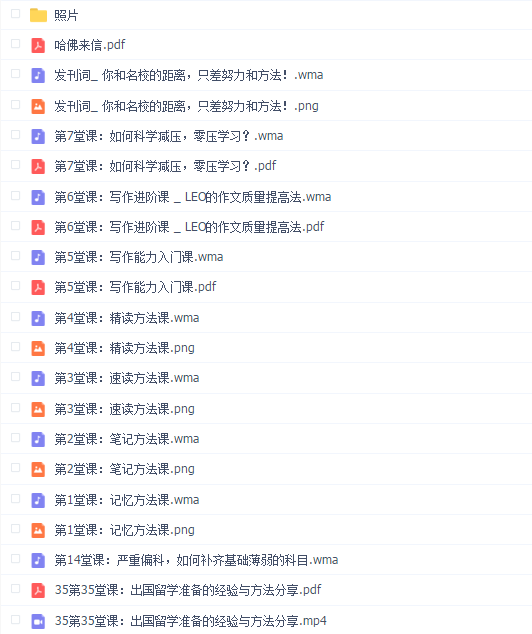 哈佛学霸的超实用学习法