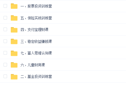 最新启牛商学院课程进阶高阶全套