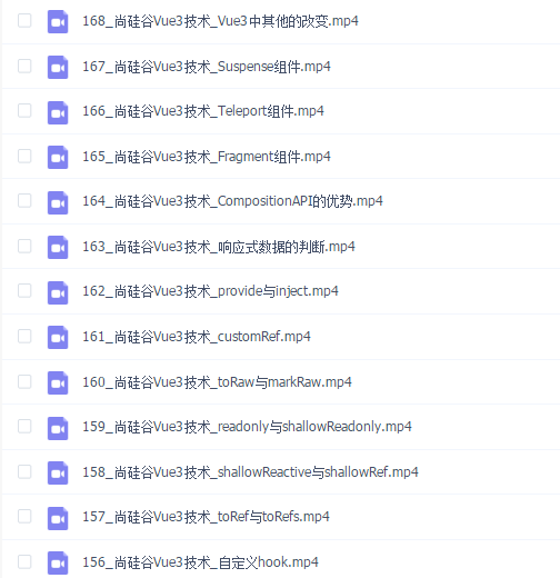 Vue2 + Vue3 全家桶(天禹老师主讲)