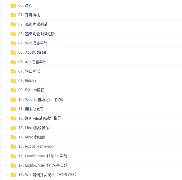 华测企业级软件测试高薪就业实战全程班A4