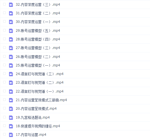 美业线上短视频必学系统课程