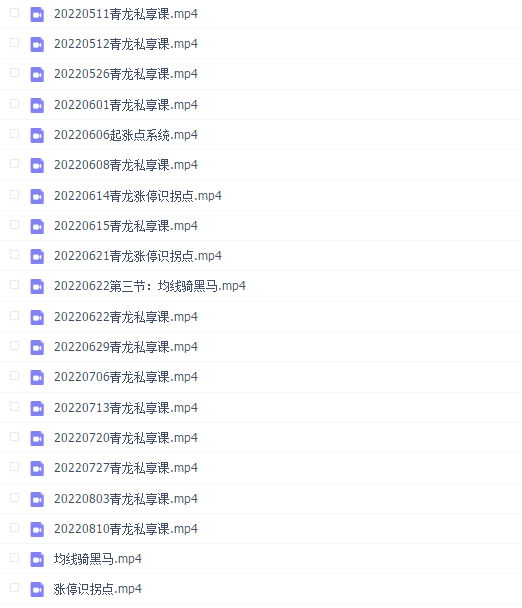 「青龙」2022年5月无为投资课堂 青龙私享课