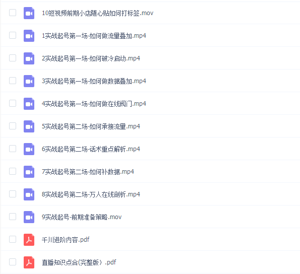 林枫直播运营价值980课程