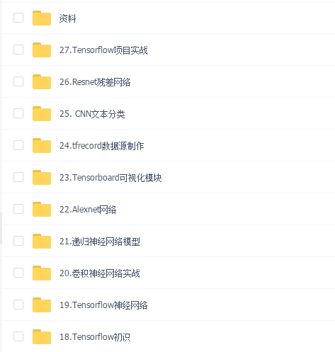 深度学习框架Tensorflow实战