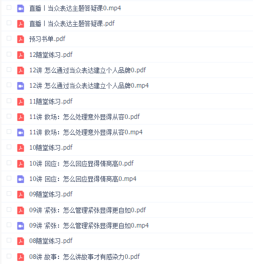 得到徐鲲鹏《当众讲话训练营》