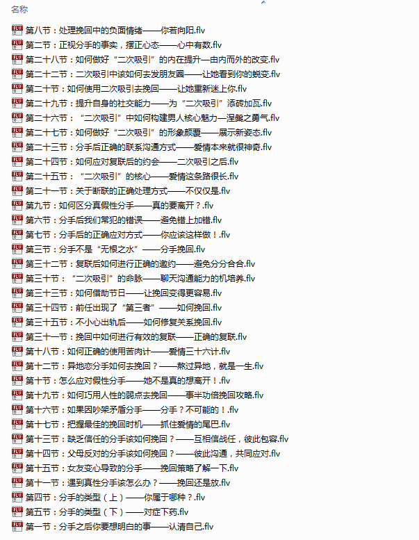 舞步学院《挽回小课堂》