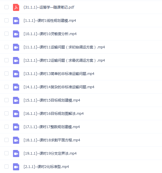 【运筹学】运筹学期末考试不挂科期末考试突击备考课(多机构)