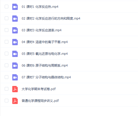 【大学化学普通化学速成】大学化学普通化学速成期末考试不挂科期末突击课