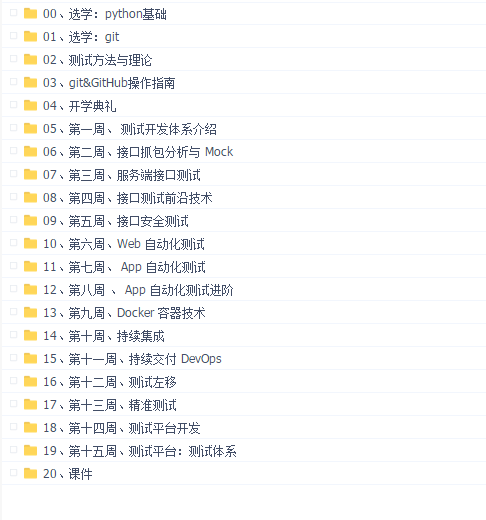 极客-测试开发进阶训练营(2022)