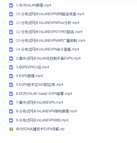 华为SDN关键技术EVPN详解