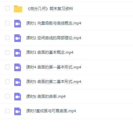 【微分几何速成】微分几何速成期末考试不挂科期末突击课
