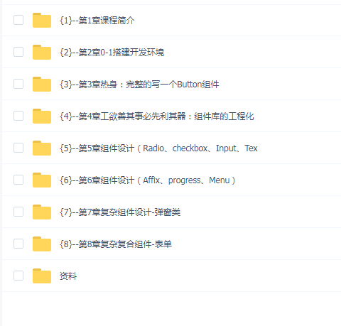 高级前端进阶必修,自主打造高扩展的业务组件库