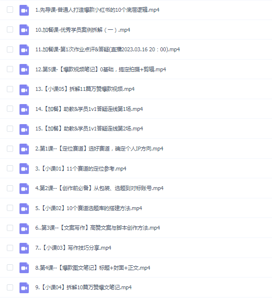 小红书涨粉变现特训·第6期,手把手教你打造爆款笔记(3月新课)