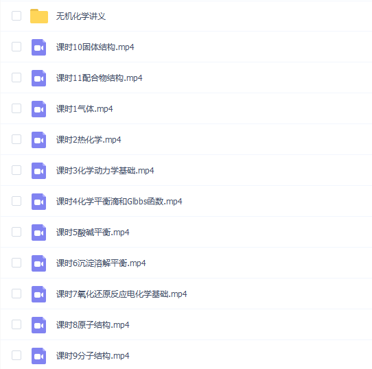 【无机化学速成】无机化学速成期末考试不挂科期末突击课