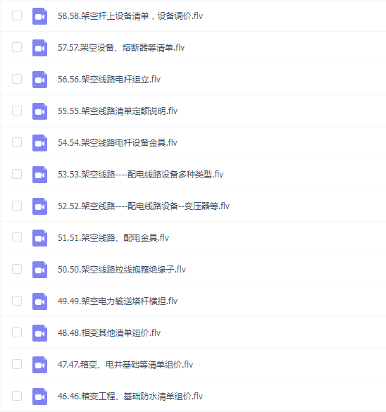 高压配电识图算量组价实战